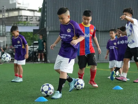 CLB Hà Nội khai giảng trung tâm bóng đá cộng đồng