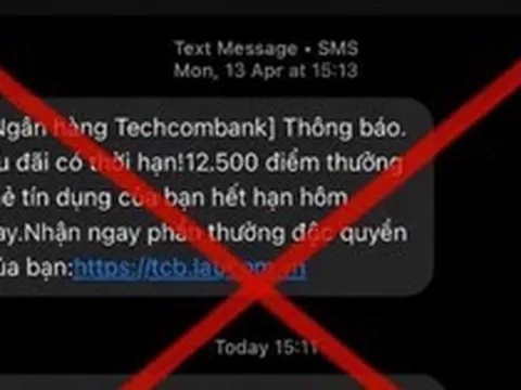 Cảnh báo thủ đoạn giả mạo ngân hàng để chiếm đoạt thông tin thẻ tín dụng