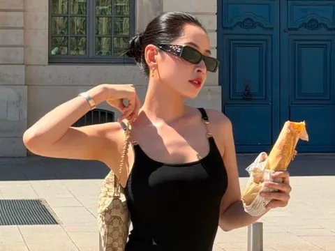 Chi Pu khoe body cực nuột khi vi vu ở nước Pháp