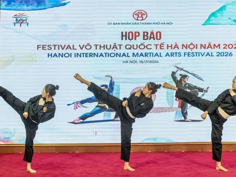 Lần đầu tổ chức Festival Võ thuật quốc tế tại Hà Nội 2026