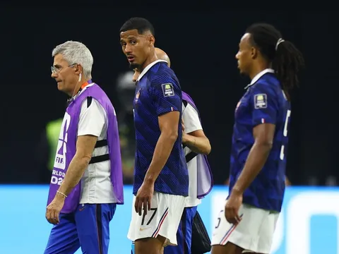 Tuyển Pháp và Arsenal nhận tin sét đánh về Saliba