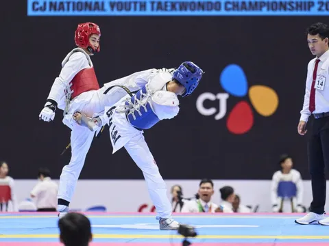 1.000 VĐV tranh tài tại giải Taekwondo trẻ quốc gia