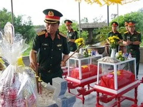 Quảng Trị tìm thấy 7 hài cốt liệt sĩ cùng nhiều di vật tại Câu Nhi