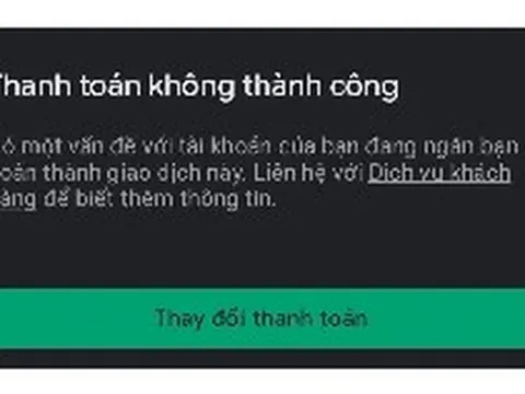 Một ngân hàng chuẩn bị thu phí 5.500 đồng mỗi giao dịch thanh toán không thành công sau đây