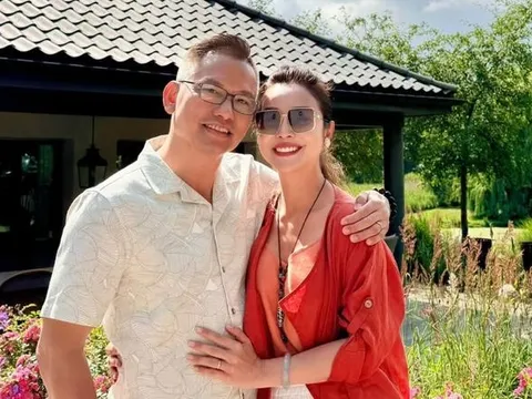 Jennifer Phạm tình tứ bên chồng hơn 7 tuổi ở Đan Mạch
