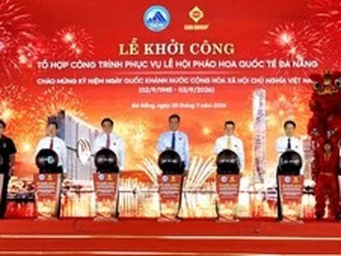 Đà Nẵng khởi công Tổ hợp công trình phục vụ Lễ hội pháo hoa quốc tế DIFF