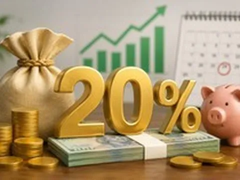 Một công ty chốt ngày trả cổ tức tiền mặt 20% ngay tuần này