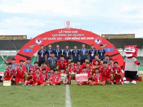 PVF lần thứ năm vô địch U17 Quốc gia