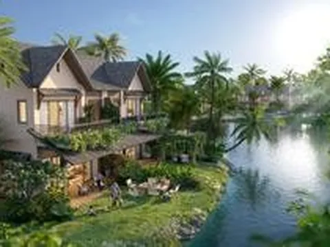 The Palm Island – Biệt thự đảo phong cách trẻ trung mang tinh thần nghỉ dưỡng chính thức ra mắt