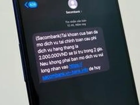 Ngân hàng phát cảnh báo tới toàn bộ khách hàng nhận được tin nhắn SMS có nội dung này