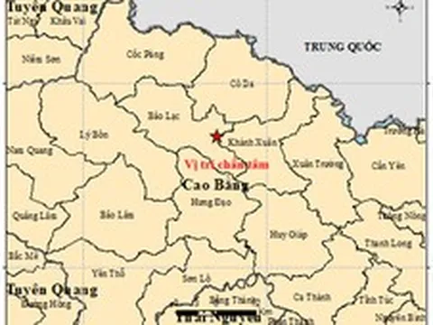 Cao Bằng ghi nhận 3 trận động đất nhỏ trong 5 ngày