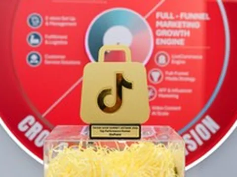 OnPoint nhận giải "Đối tác Dịch Vụ Xuất sắc" của TikTok Shop