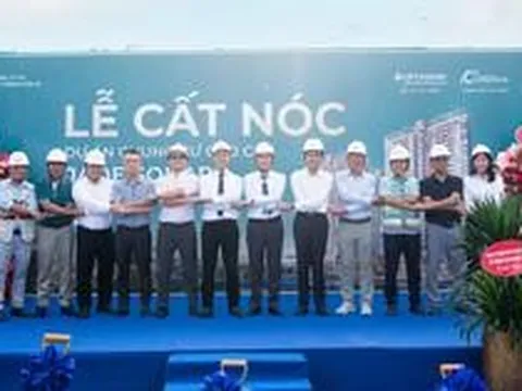 Jade Square cất nóc sau hơn 8 tháng thi công, dự kiến bàn giao từ quý III/2027