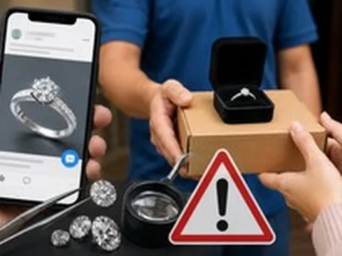 Bùng nổ dịch vụ bán kim cương online, ship tận nơi: Chuyên gia cảnh báo rủi ro