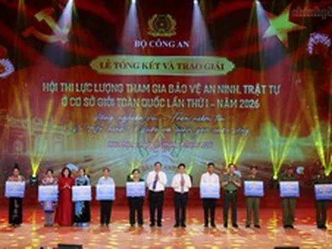 Hội thi an ninh, trật tự ở cơ sở giỏi toàn quốc lần thứ I năm 2026 thành công tốt đẹp