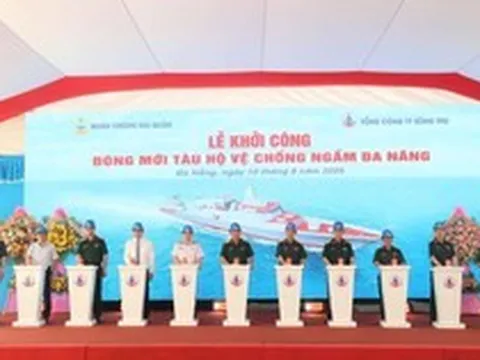 Một doanh nghiệp quân đội Việt Nam tự đóng mới tàu chiến đấu có quy mô lớn nhất, hiện đại nhất từ trước đến nay