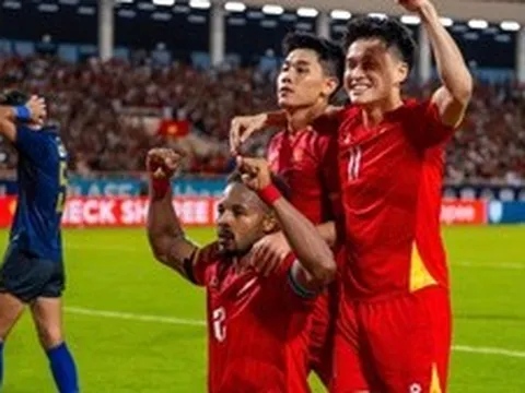 Việt Nam 3-1 Campuchia: Đình Bắc lập cú đúp bàn thắng, Đội tuyển Việt Nam giành vé vào bán kết