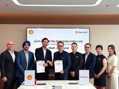 Digiworld mở rộng sang dầu nhờn, bắt tay Shell xây hệ thống phân phối B2B và B2C