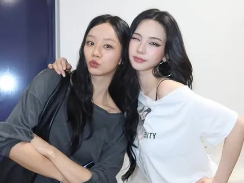 Hyeri hội ngộ Karina (aespa)