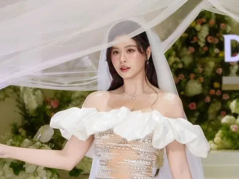 Trương Quỳnh Anh làm cô dâu