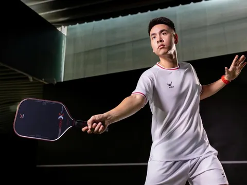 Nguyễn Đắc Tiến thành cảm hứng cho mẫu vợt pickleball mới