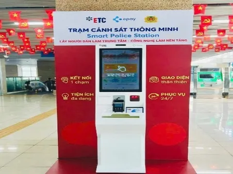 Hà Nội ra mắt "Trạm Cảnh sát thông minh": Giúp người dân trình báo, phản ánh, gọi khẩn cấp SOS