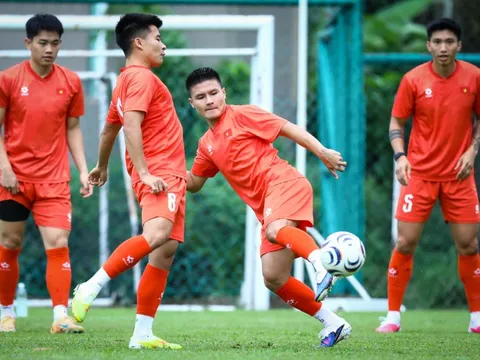 Hình ảnh mới của Quang Hải ở tuyển Việt Nam