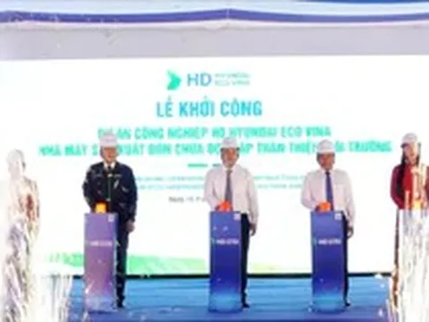 HD Hyundai Eco Vina đầu tư thêm 116 triệu USD mở rộng sản xuất tại Quảng Ngãi