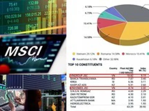 MSCI tái cơ cấu: Cổ phiếu ngân hàng Việt Nam lên ngôi