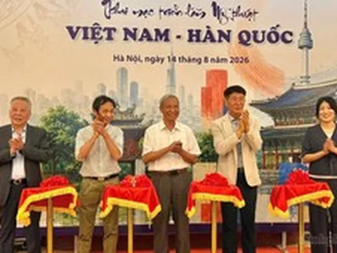 Triển lãm Mỹ thuật Việt Nam – Hàn Quốc: Gặp gỡ, giao lưu và kết nối văn hóa