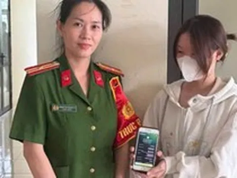 Công an kiểm tra giao dịch chuyển tiền đến tài khoản nữ sinh 2007, nội dung "Cty quang huy tthd 5962"