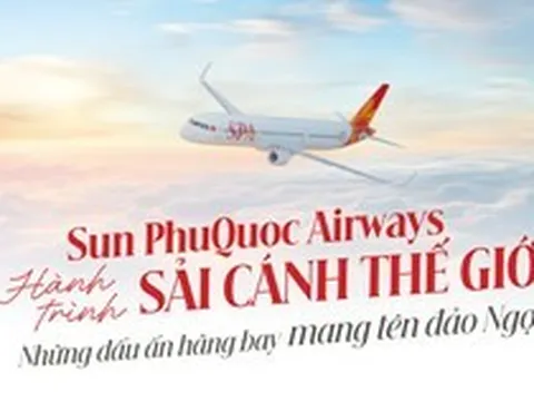 Infographic: Bức tranh về Sun PhuQuoc Airways sau gần 1 năm hoạt động