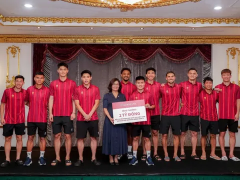 Agribank trao 2 tỷ đồng mừng đội tuyển Việt Nam vô địch ASEAN Cup 2026