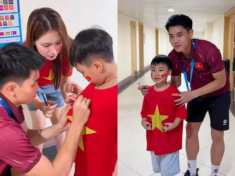 Hòa Minzy dẫn con trai đi gặp Đình Bắc