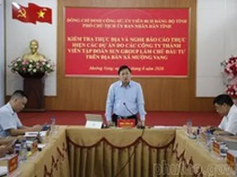 Các dự án hàng trăm ha của Sun Group gặp khó, lãnh đạo tỉnh Phú Thọ chỉ đạo khẩn trương