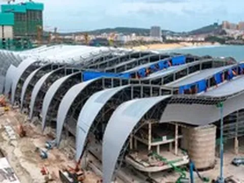 Thi công xuyên kỳ nghỉ lễ trên đại công trường ở Phú Quốc
