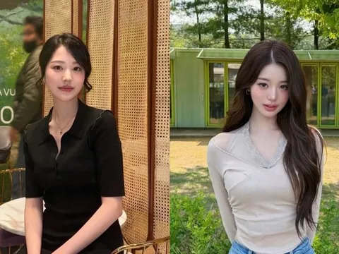 Chị Jang Won Young gây sốt với diện mạo giống em gái y như đúc