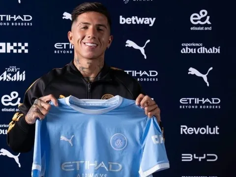 Lương khủng của Enzo ở Man City