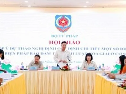 Góp ý dự thảo Nghị định quy định về thi hành Luật Hòa giải ở cơ sở