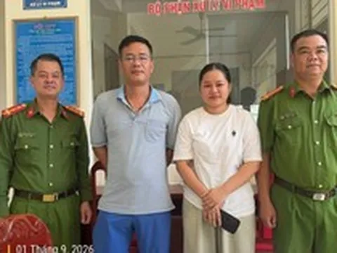 Công an xác minh giao dịch chuyển khoản 400.000.000 đồng từ tài khoản Lê Thị Lan Hương SN 1993: Lê Hoàng Sơn được liên hệ làm việc