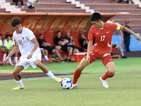 U20 CHDCND Triều Tiên báo tin vui cho U20 Việt Nam