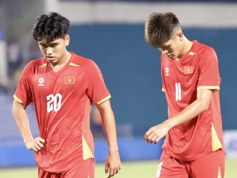 U20 Việt Nam lần thứ hai liên tiếp mất vé dự vòng chung kết châu Á