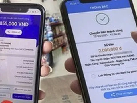 Người dùng tài khoản ngân hàng sẽ phải ra giải trình với công an nếu phát sinh giao dịch nhận/chuyển tiền sau
