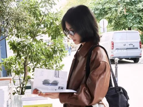 Ảnh đời thường của Song Hye Kyo tại Pháp, khí chất như bước ra từ phim