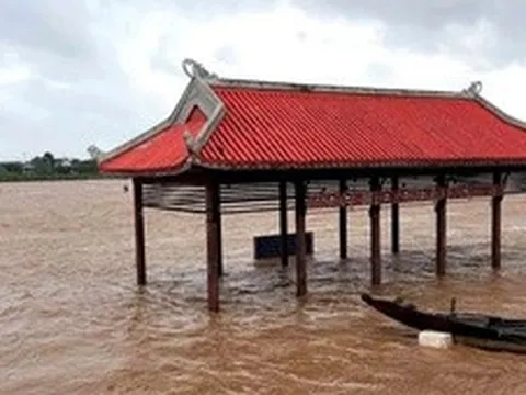 Cảnh báo lũ khẩn cấp trên sông Thạch Hãn, tỉnh Quảng Trị