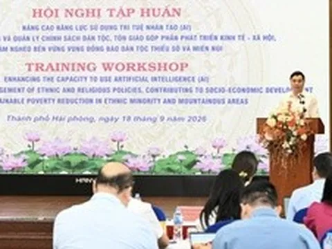 Ứng dụng AI vào công tác dân tộc, tôn giáo