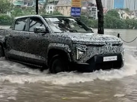 VinFast chuẩn bị ra mắt xe bán tải điện đổ xăng, đi hơn 1.000 km