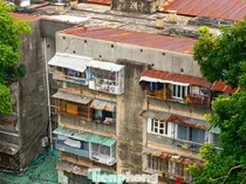 Những hình ảnh khác lạ ở cư xá Thanh Đa sau khi dân rời đi
