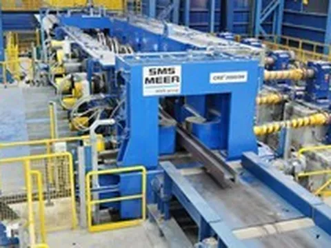 Rất nhanh: Hòa Phát đã hoàn thành gần 70% tiến độ dự án nhà máy sản xuất thép ray, dự kiến quý 1 năm sau cho ra lò sản phẩm đầu tiên