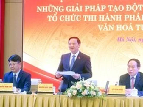 Khẩn trương xây dựng tiêu chí, công cụ đánh giá hiệu quả thực thi pháp luật
